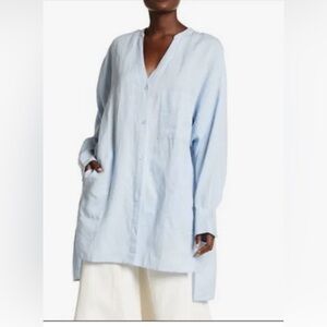 Free People Shelagh Long Sleeve Tunic Top